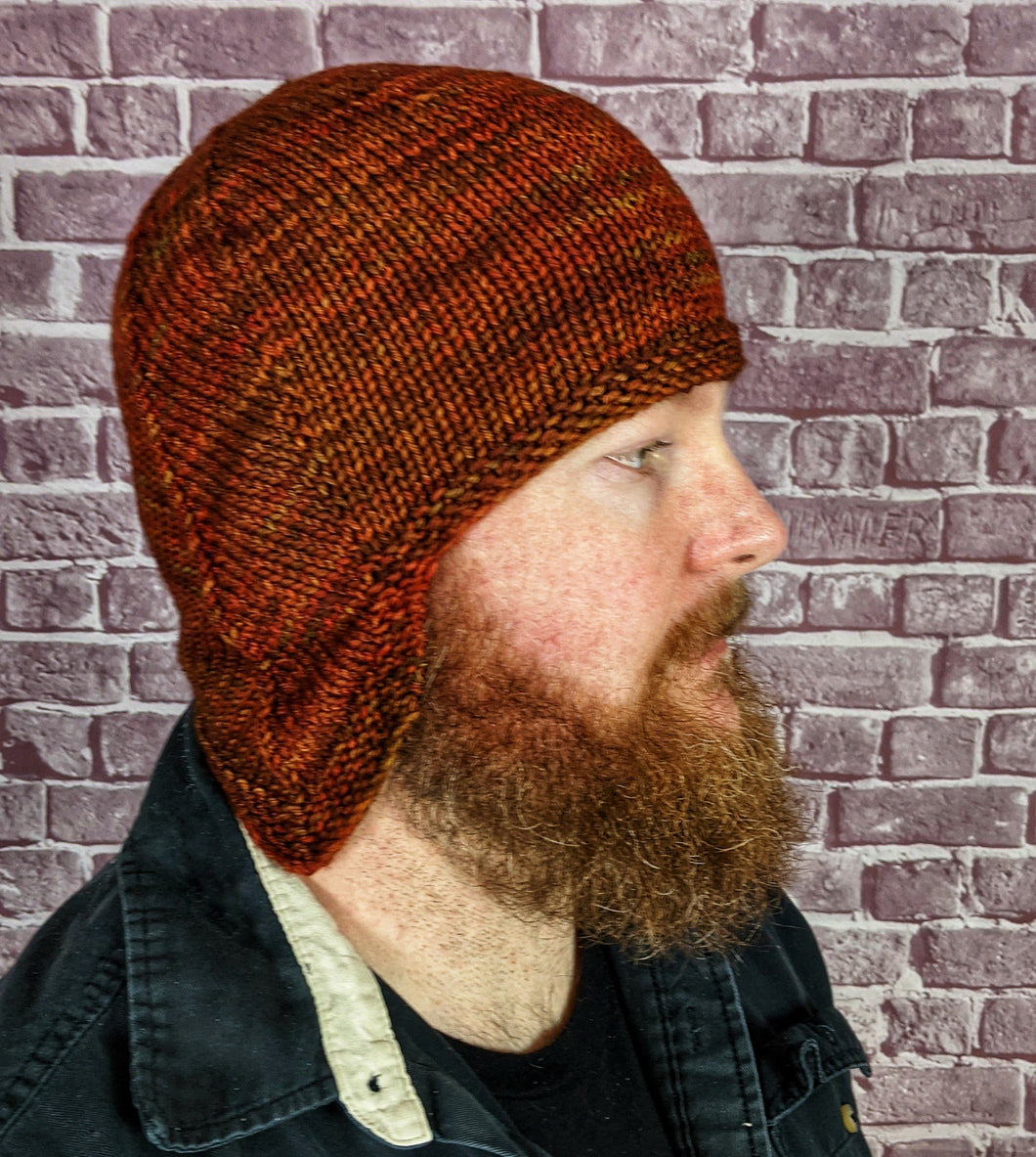 Mitered Earflap Hat Revamp